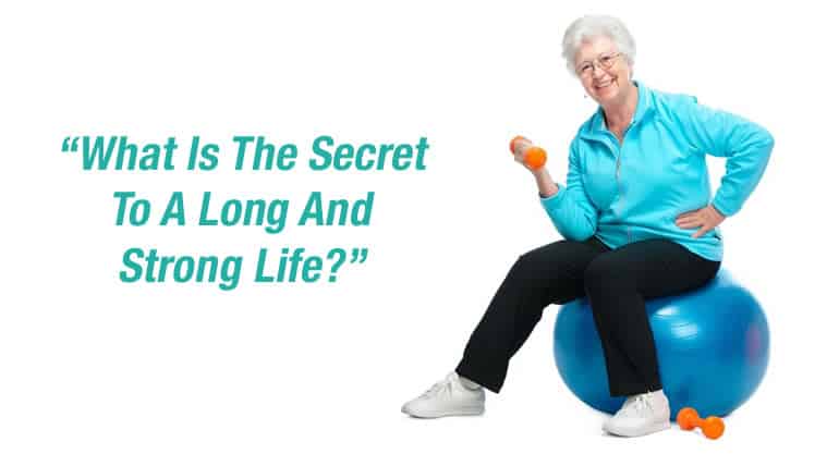 Elderly Lady Exercising